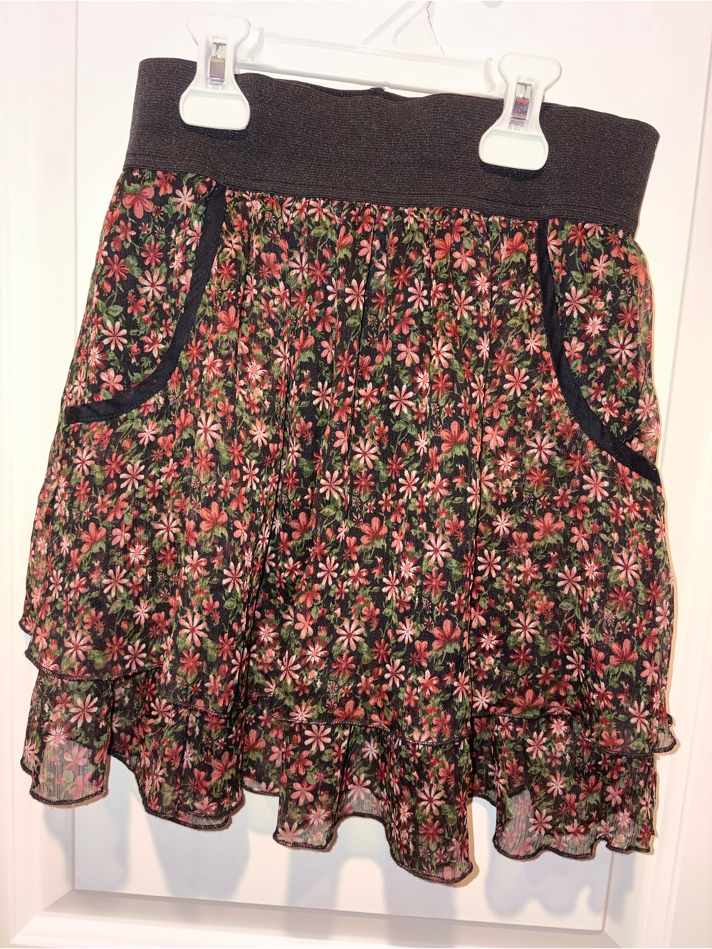 Brand New Fire Los Angeles Skirt with Floral Print